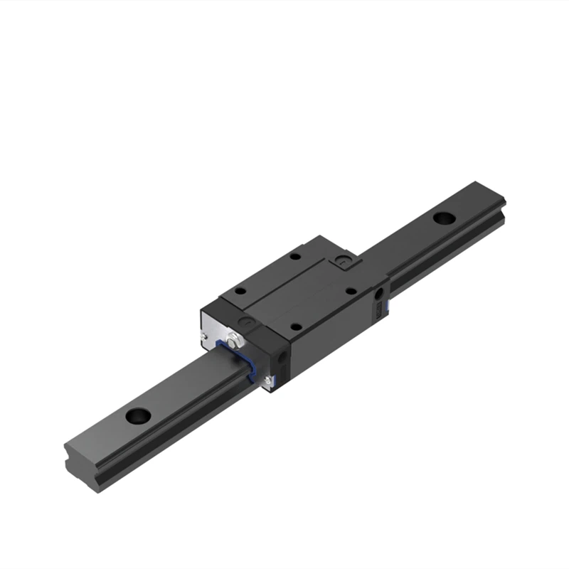 Black Chromium Plating Linear Bearing Guide Rail